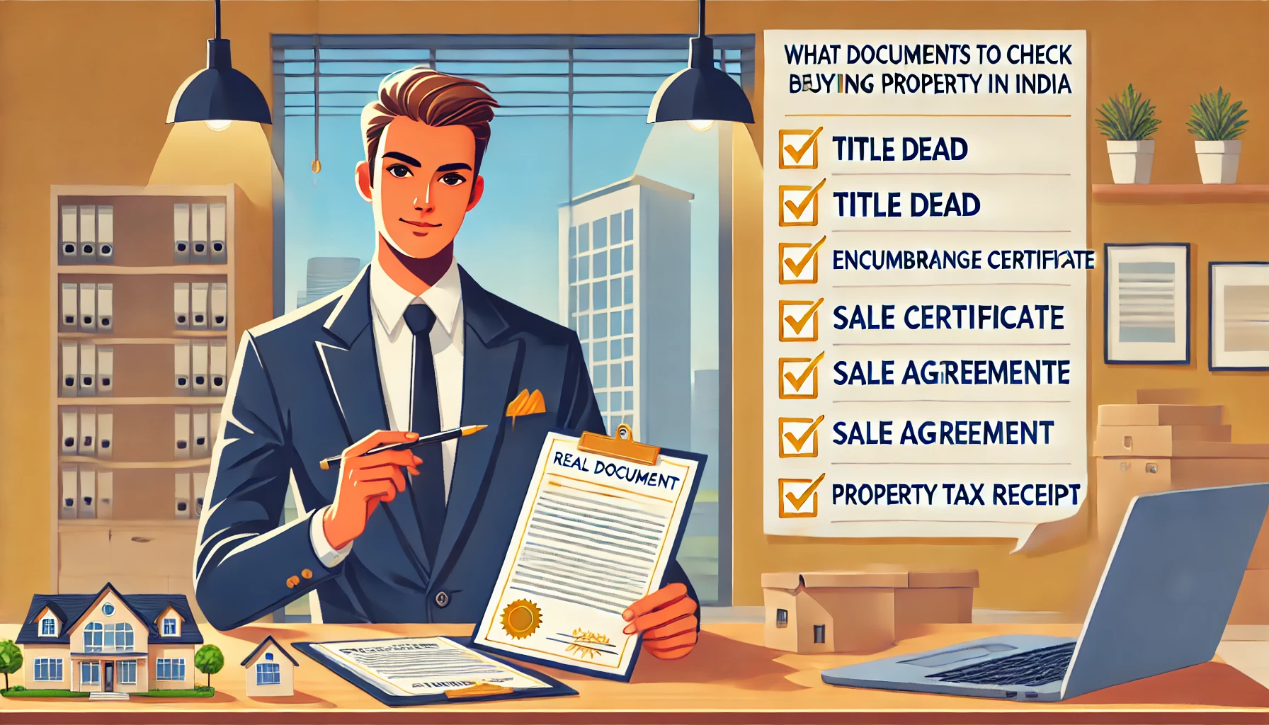 Document Check Before Buying Property in India