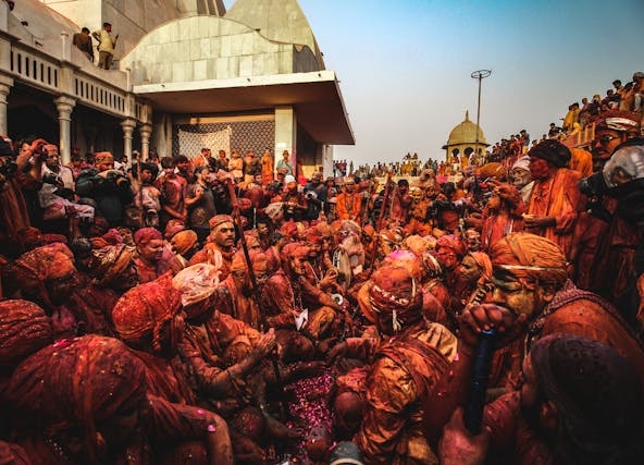 Holi in Vrindavan