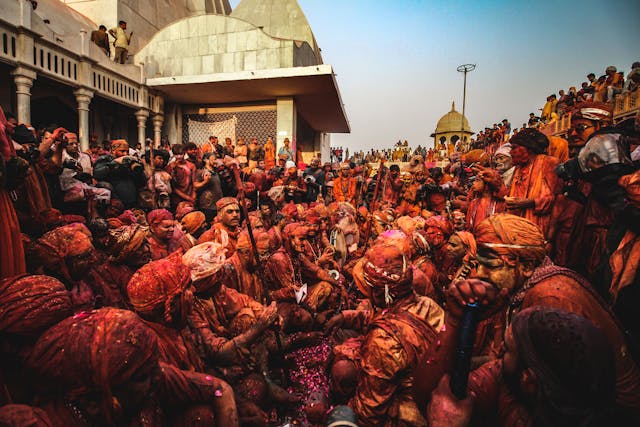 Holi in Vrindavan